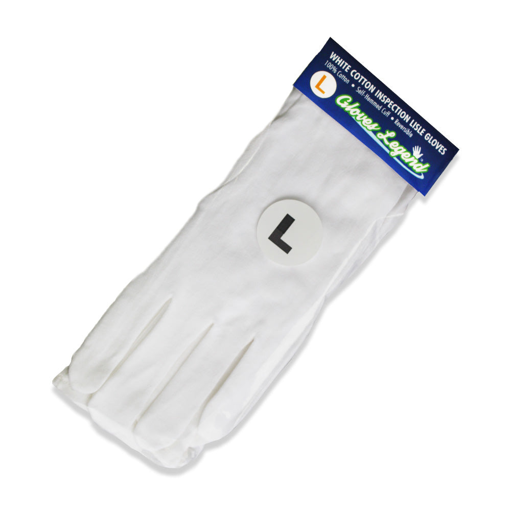 Gloves Legend White Cotton Moisturizing Parade Jewelry Silver Costumes Inspection Gloves