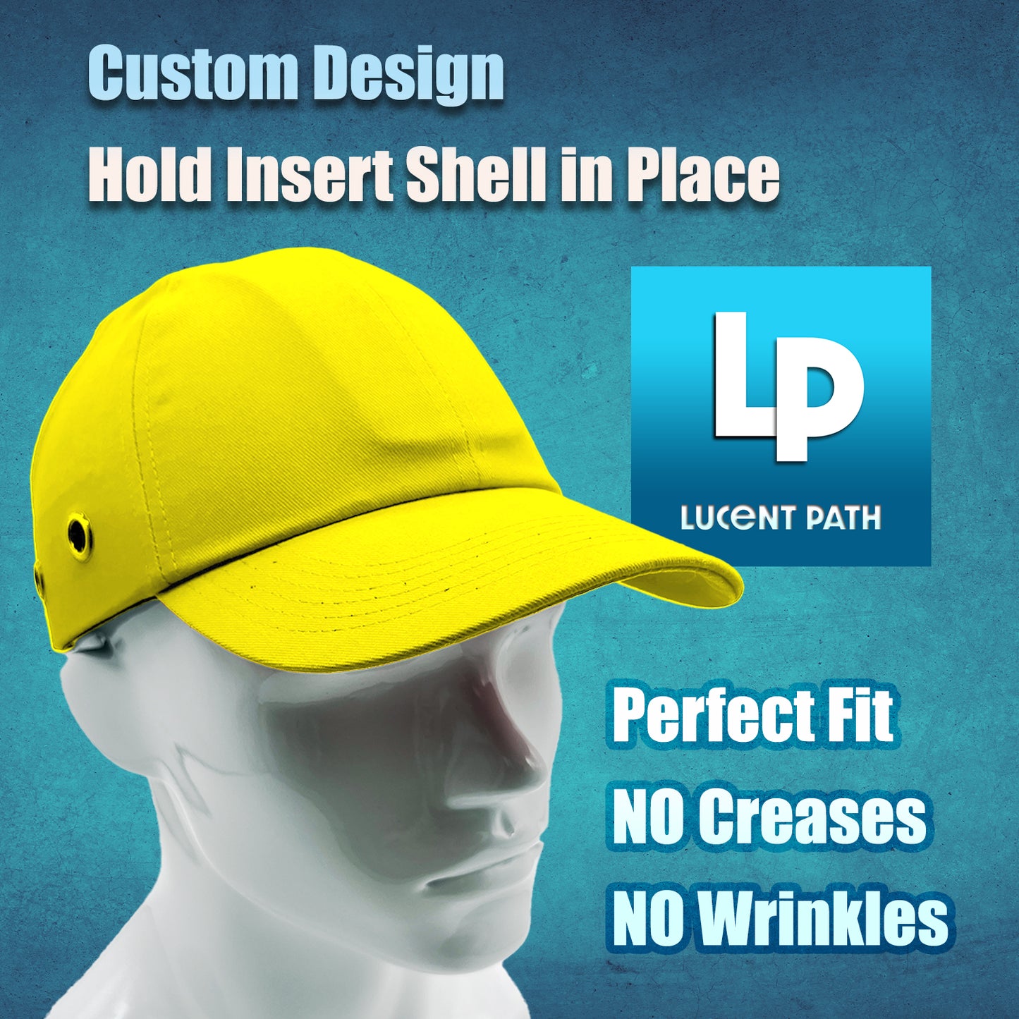 Lucent Path Yellow Baseball Bump Cap