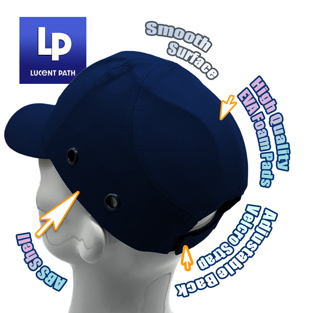 Blue Baseball Bump Caps