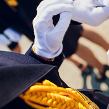 Gloves Legend White Cotton Gloves are suitable for police uniform and military uniform 